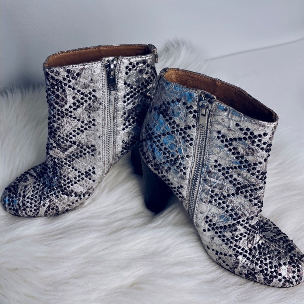 Calvin Klein Jamine Foiled Python Snake Print Stu… - image 6